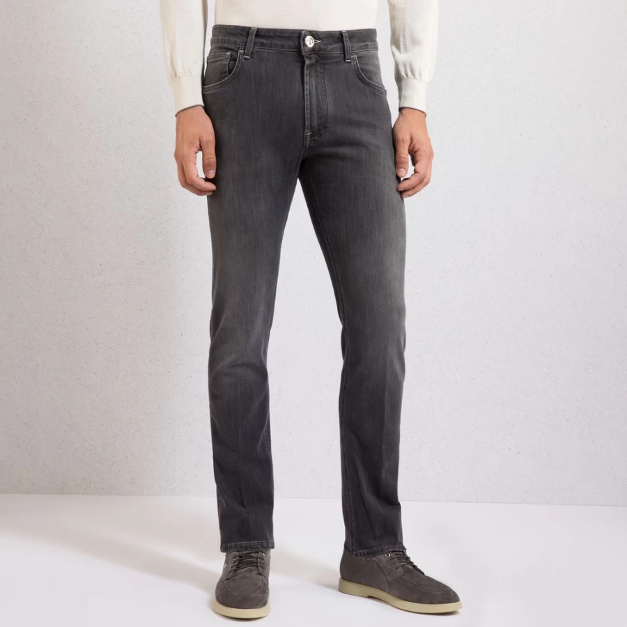 "Stefano Ricci Men's Premium Luxury Jeans - High-Quality Denim for Men"