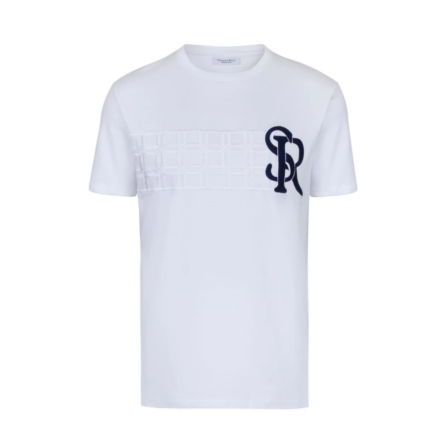Stefano Ricci Men's Luxury Premium Cotton T-Shirt