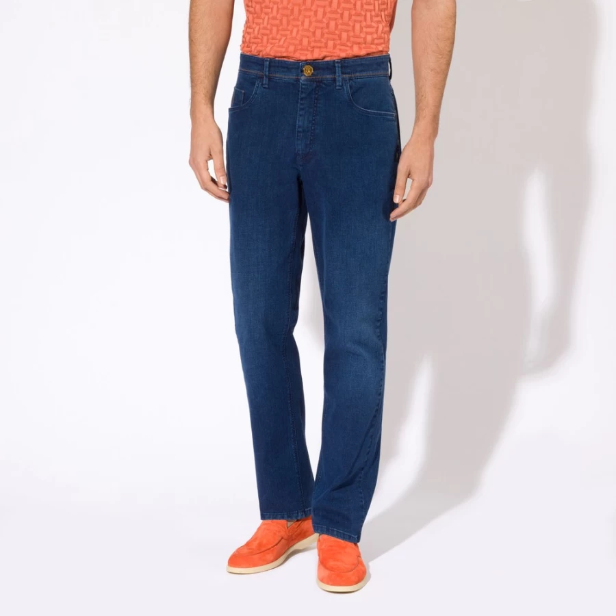 "Stefano Ricci Men's Premium Luxury Jeans for Style & Comfort"