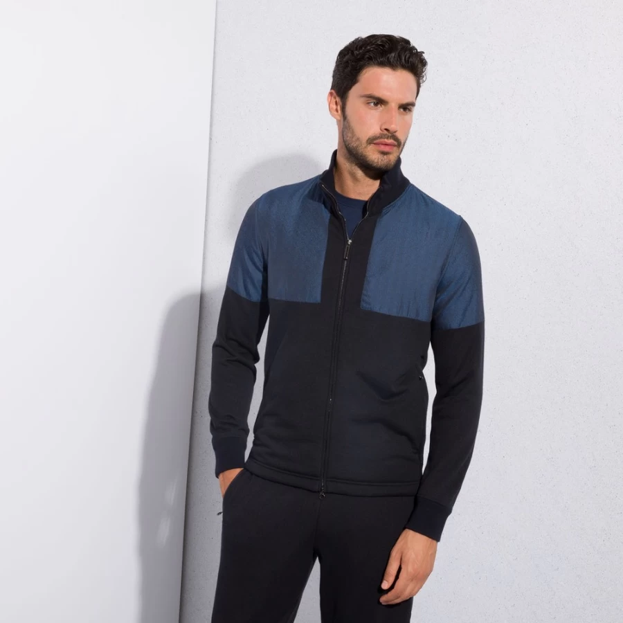 Stefano Ricci Men's Premium Jogging Suit Blouson - Luxury Tracksuit for Men