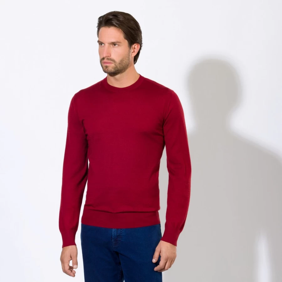 Stefano Ricci Men's Premium Crewneck Sweatshirt - Luxury Cotton Sweatshirt for Men