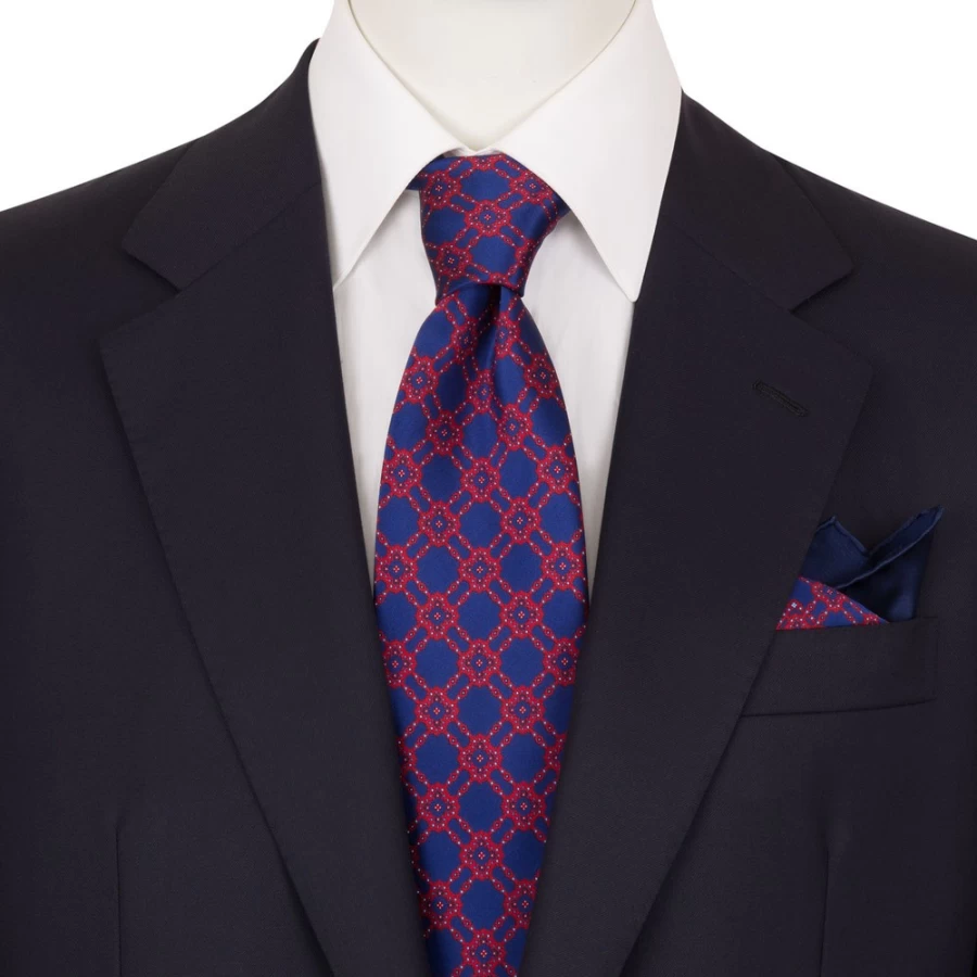 Stefano Ricci Luxury Hand-Printed Silk Tie Set in Elegant Color 37100_007