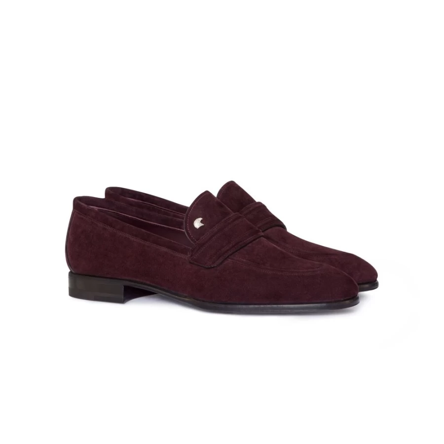 Stefano Ricci Luxury Suede Loafers in R015 Brown - Premium Men's Slip-On Shoes