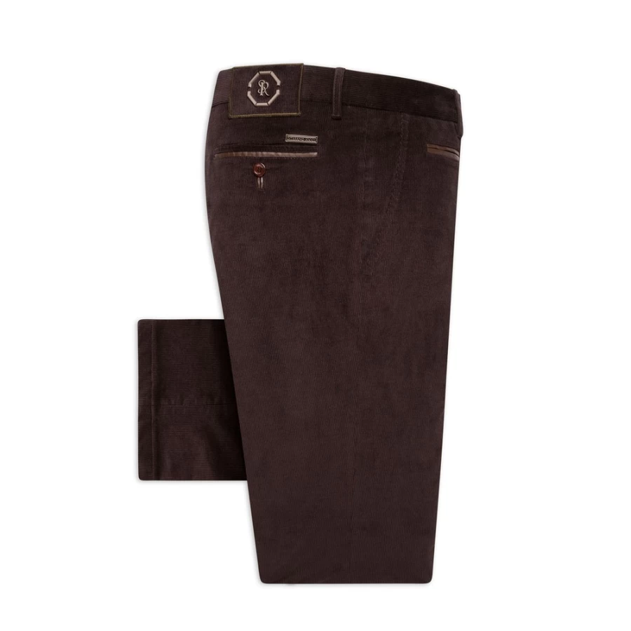 Stefano Ricci Men's M019 Corduroy Trousers for Luxury Comfort & Style