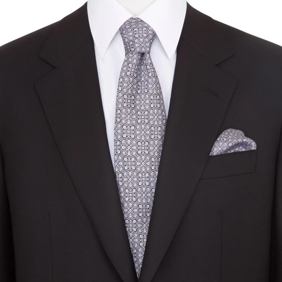 Stefano Ricci Luxury Hand-Printed Silk Tie Set in Elegant Color 33016_008