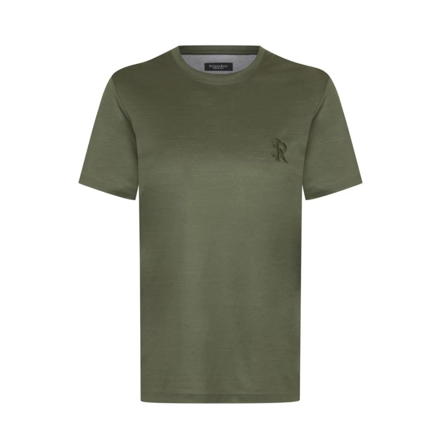 Stefano Ricci Men's Bogc Color Crewneck T-Shirt | Premium Cotton Casual Tee
