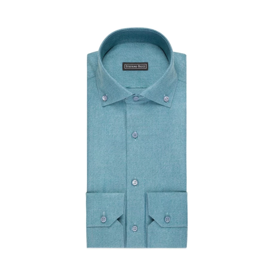Stefano Ricci Men's Handmade Sorrento Shirt – Luxury Italian Cotton Dress Shirt