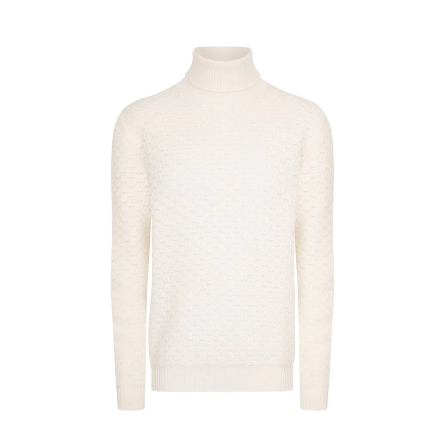 Stefano Ricci Men's Cashmere Turtleneck Sweater in F23321_200 Color