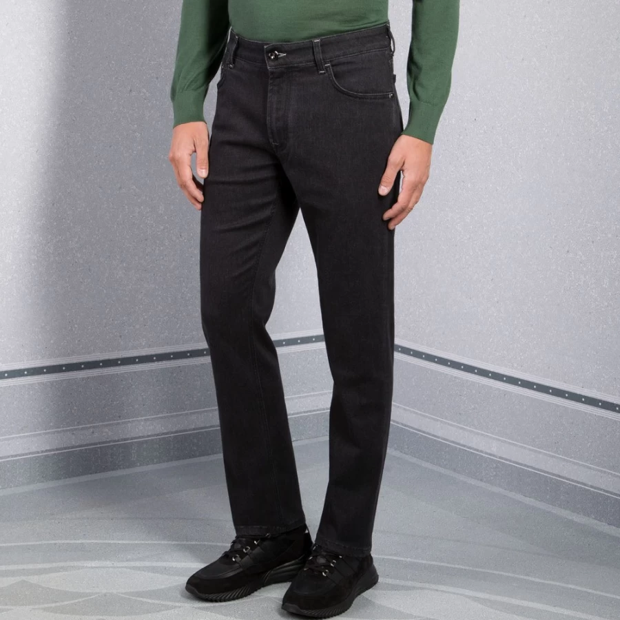 "Stefano Ricci Men's Premium Luxury Jeans for Style & Comfort"
