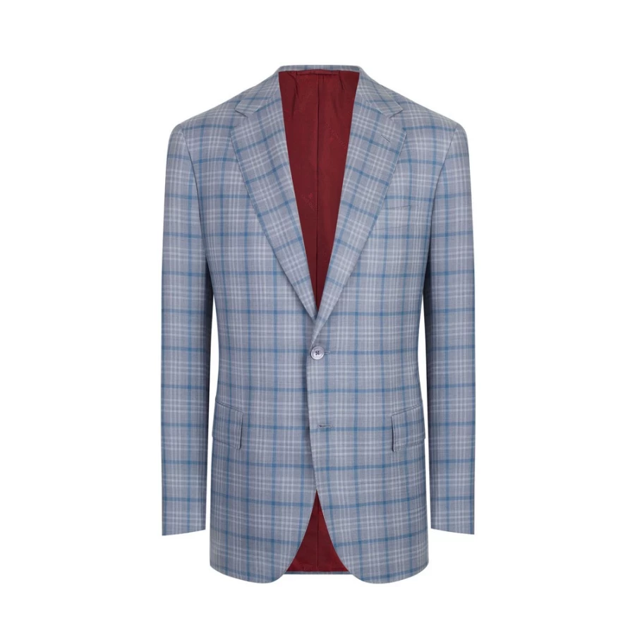 "Stefano Ricci Men's Two Button Iconic Sartorial Jacket – Premium Luxury Blazer"