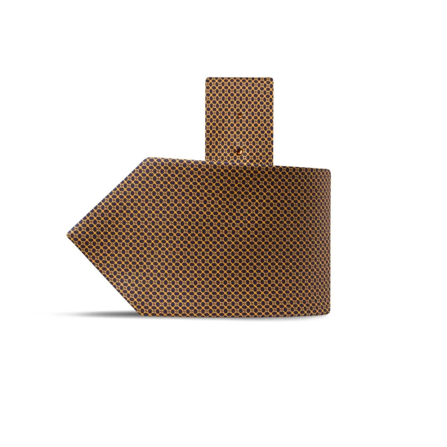 Stefano Ricci Luxury Hand-Printed Silk Tie in Elegant Color 37048_004