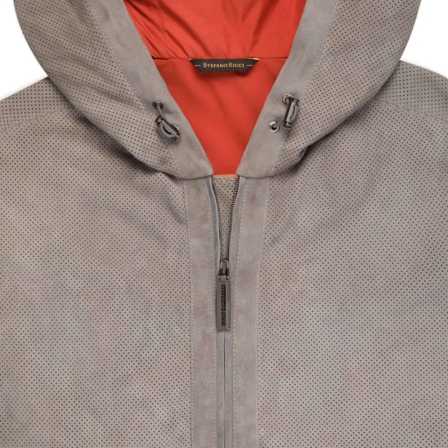 "Stefano Ricci Men's Premium Hooded Jacket – Luxury Designer Outerwear"
