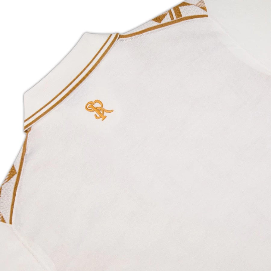 "Stefano Ricci Men's Premium Zip Polo Shirt – Stylish & Comfortable"