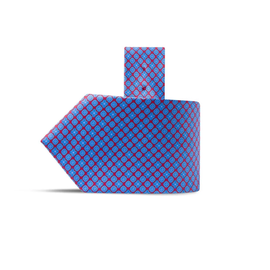 Stefano Ricci Luxury Hand-Printed Silk Tie for Men - Premium Italian Designer Necktie