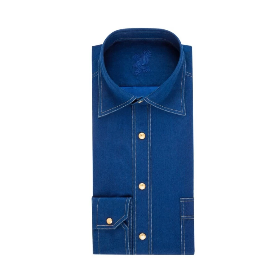 "Stefano Ricci Handmade Pesaro Shirt for Men – Luxury Italian Menswear"
