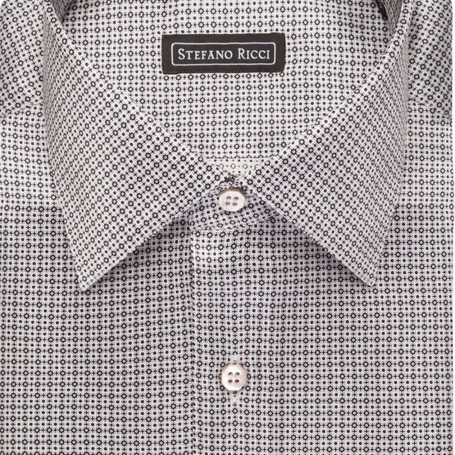 "Stefano Ricci Men's Handmade Torino Shirt in Color 47014_012 – Premium Luxury Formal Wear"