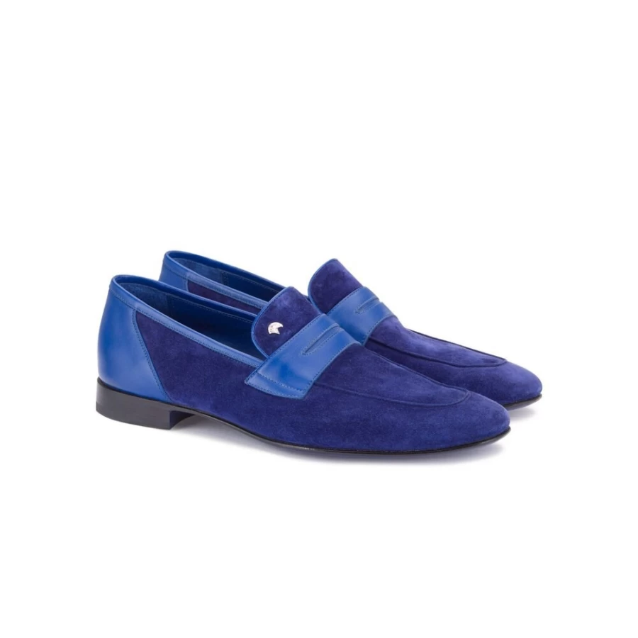 Stefano Ricci Luxury Suede Loafers for Men | Premium Italian Designer Slip-On Shoes