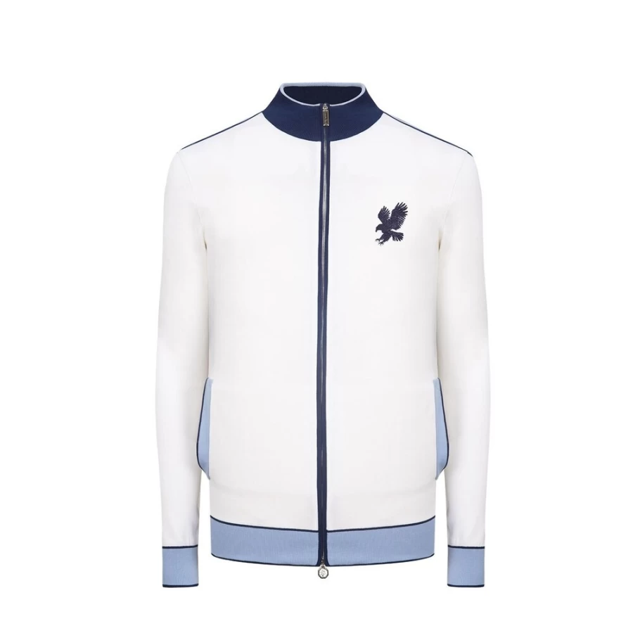 "Stefano Ricci Men's Luxury Jogging Suit Blouson Jacket in F18108_3100 Color"
