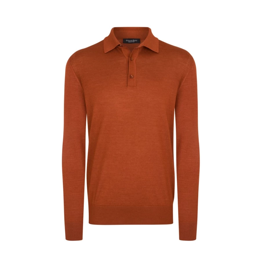 Stefano Ricci Men's Knit Three-Button Polo Shirt in F22302_803 Color