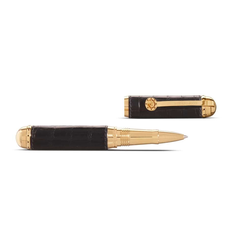 Stefano Ricci Luxury Crocodile Skin Ballpoint Pen for Elegant Writing