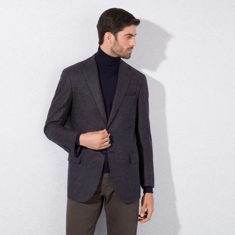 Stefano Ricci Men's Two-Button Deconstructed Blazer Jacket