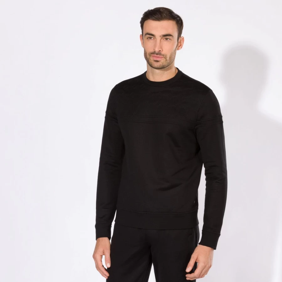 Stefano Ricci Men's Luxury Crewneck Sweater - Premium Cotton Knitwear for Elegant Casual Wear