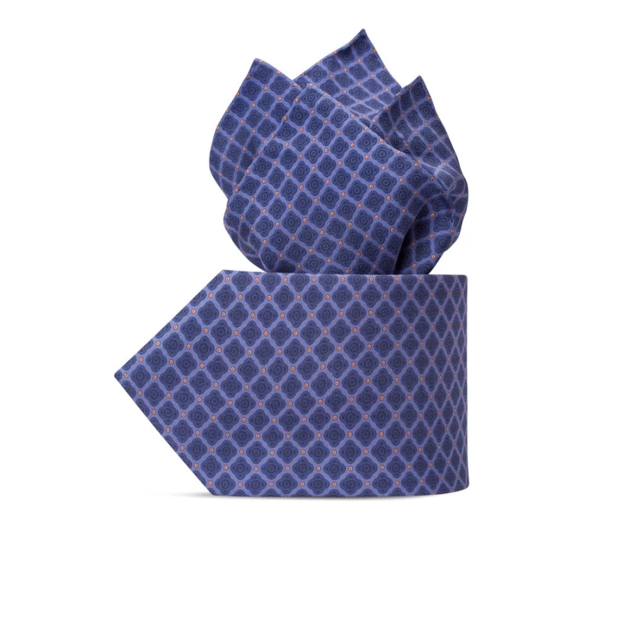 Stefano Ricci Luxury Hand-Printed Silk Tie Set in Elegant Design - 37070_001 Color