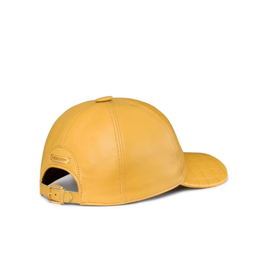 Stefano Ricci Luxury Matted Crocodile Leather Baseball Cap in Y020 Brown