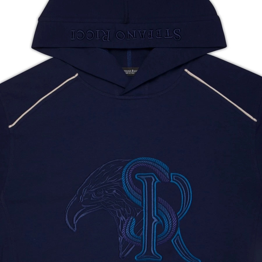 "Stefano Ricci Men's Premium Hooded Jogging Suit Sweatshirt"
