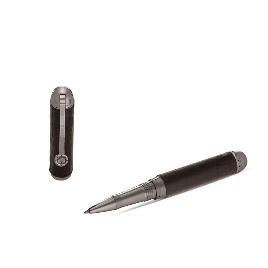 Stefano Ricci Luxury Crocodile Skin Ballpoint Pen for Elegant Writing