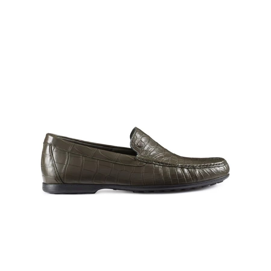 "Stefano Ricci Luxury Matted Crocodile Leather Loafers for Men"