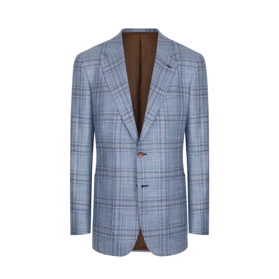 "Stefano Ricci Men's Luxury Two-Button Blazer Jacket"