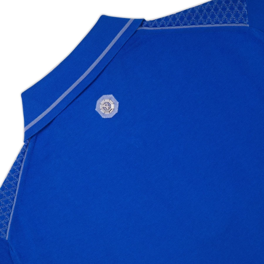 "Stefano Ricci Men's Premium Zip Polo Shirt – Luxury Designer Knit Top"