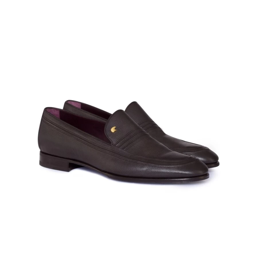 "Stefano Ricci Luxury Calfskin Loafers for Men | Premium Italian Leather Slip-On Shoes"