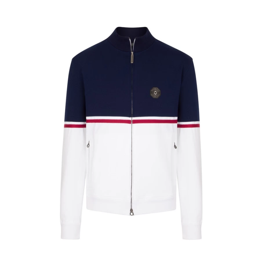 "Stefano Ricci Men's Luxury Jogging Blouson Jacket for Running & Casual Wear"