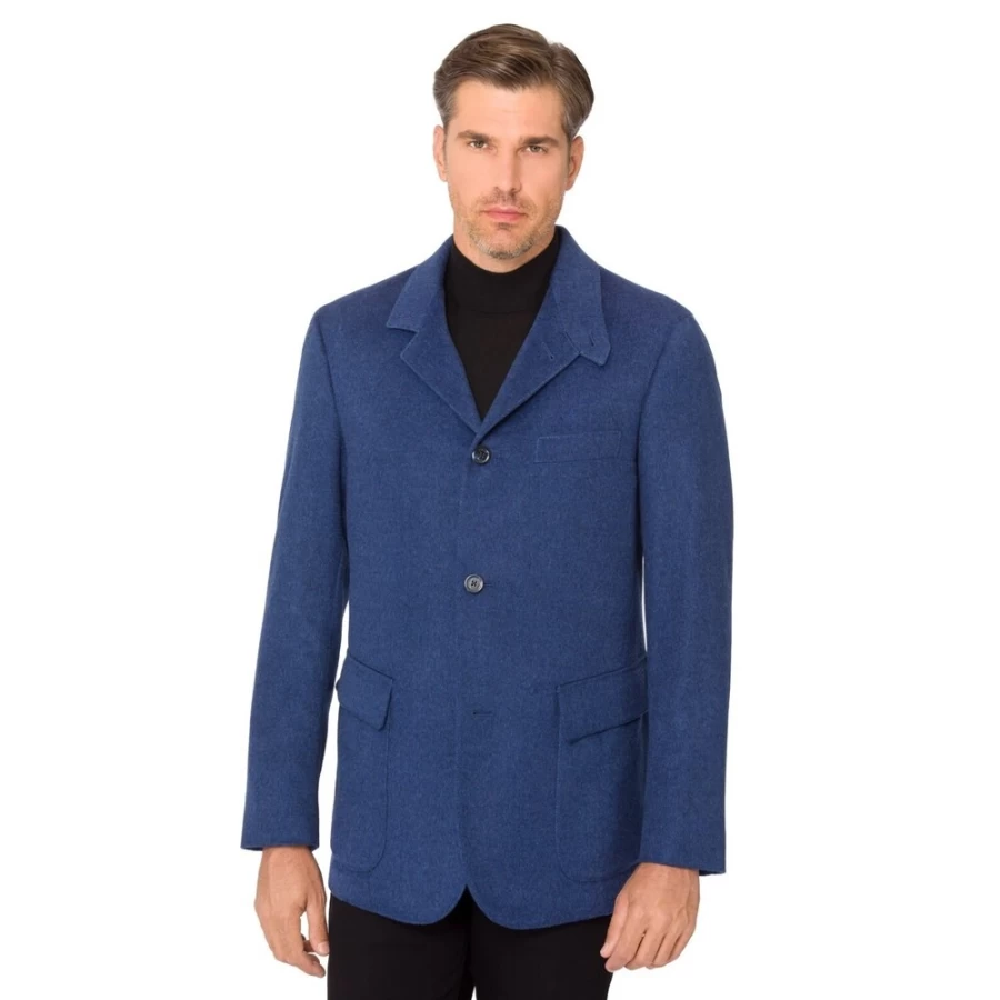 Stefano Ricci Men's Luxury Cashmere Jacket – Premium Soft Warm Coat for Gentlemen