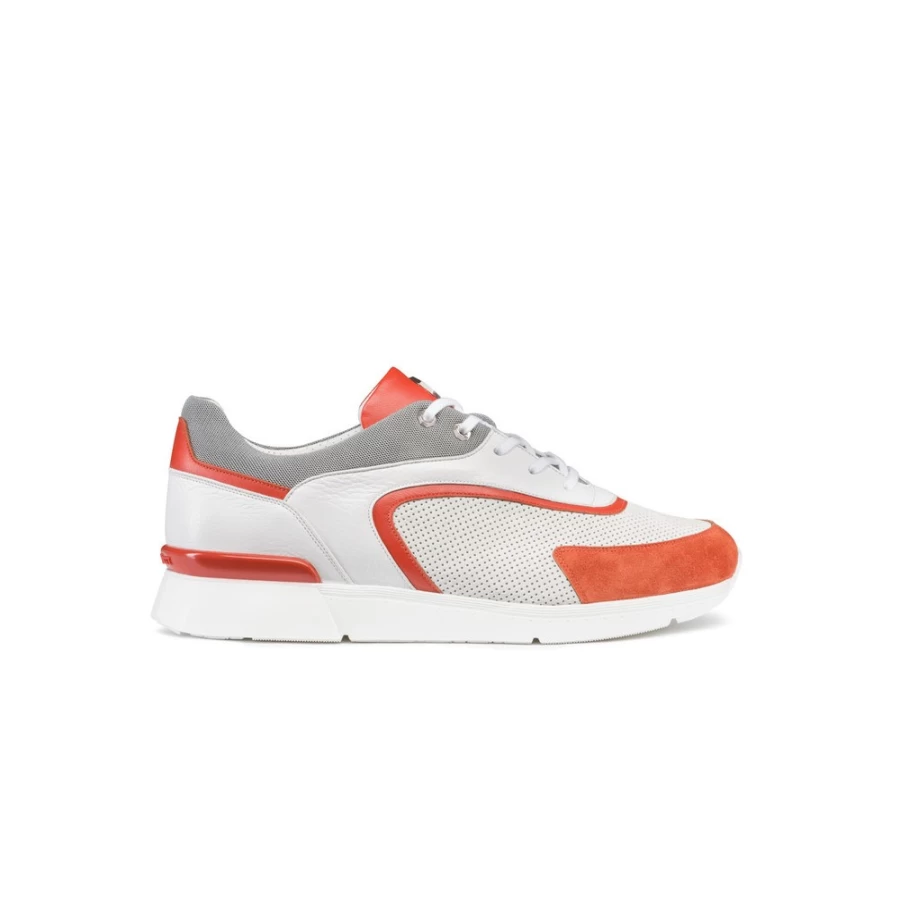 Stefano Ricci Men's Luxury Deerskin & Suede Casual Sneakers