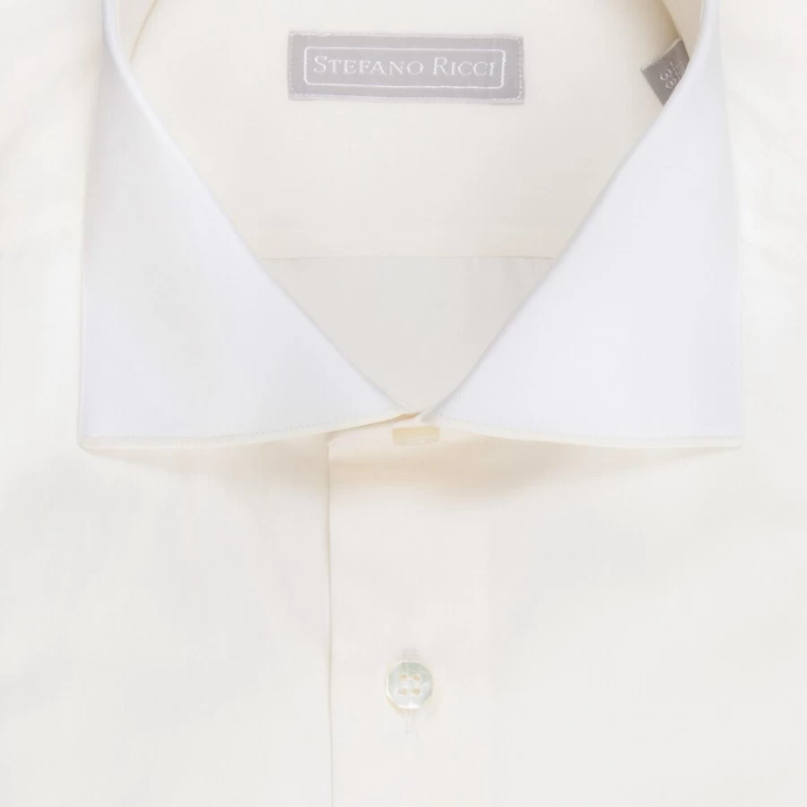 Stefano Ricci Men's Handmade Napoli Shirt – Premium Luxury Italian Dress Shirt
