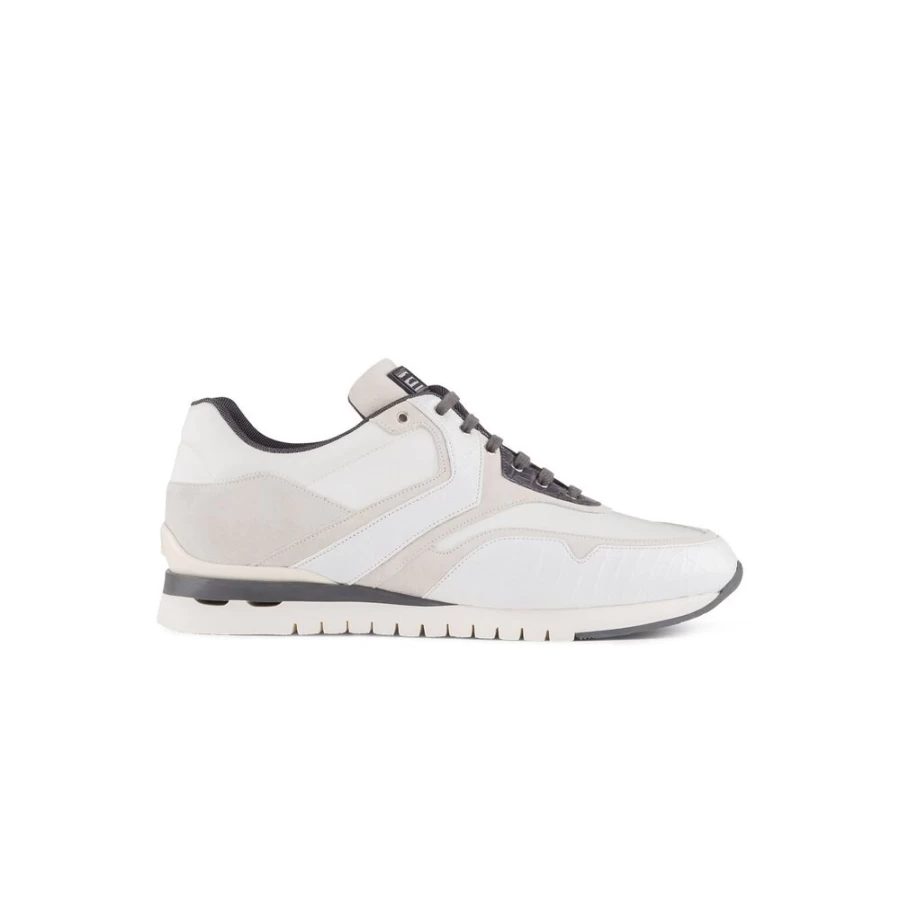 Stefano Ricci Luxury Crocodile Leather Men's Sneakers - Premium Exotic Skin Designer Shoes