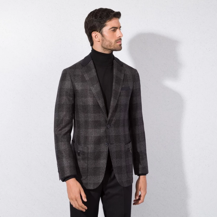 Stefano Ricci Men's Two-Button Deconstructed Blazer Jacket