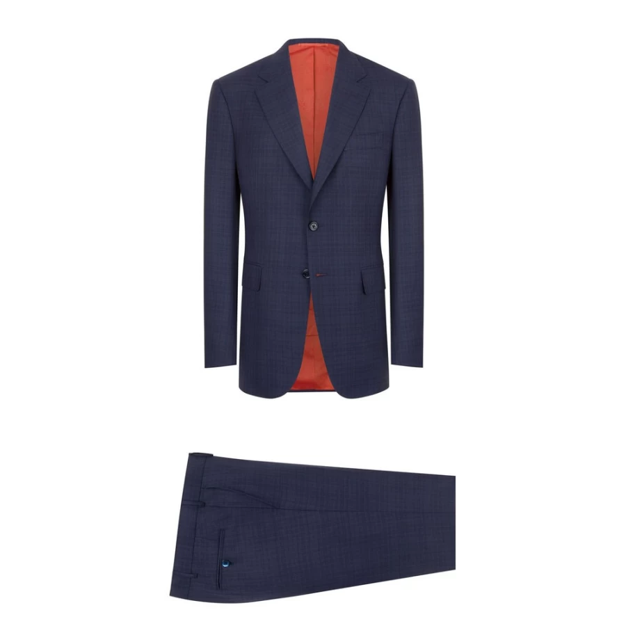 "Stefano Ricci Men's Luxury Two-Button Fiesole Suit – Premium Tailored Blazer for Gentlemen"
