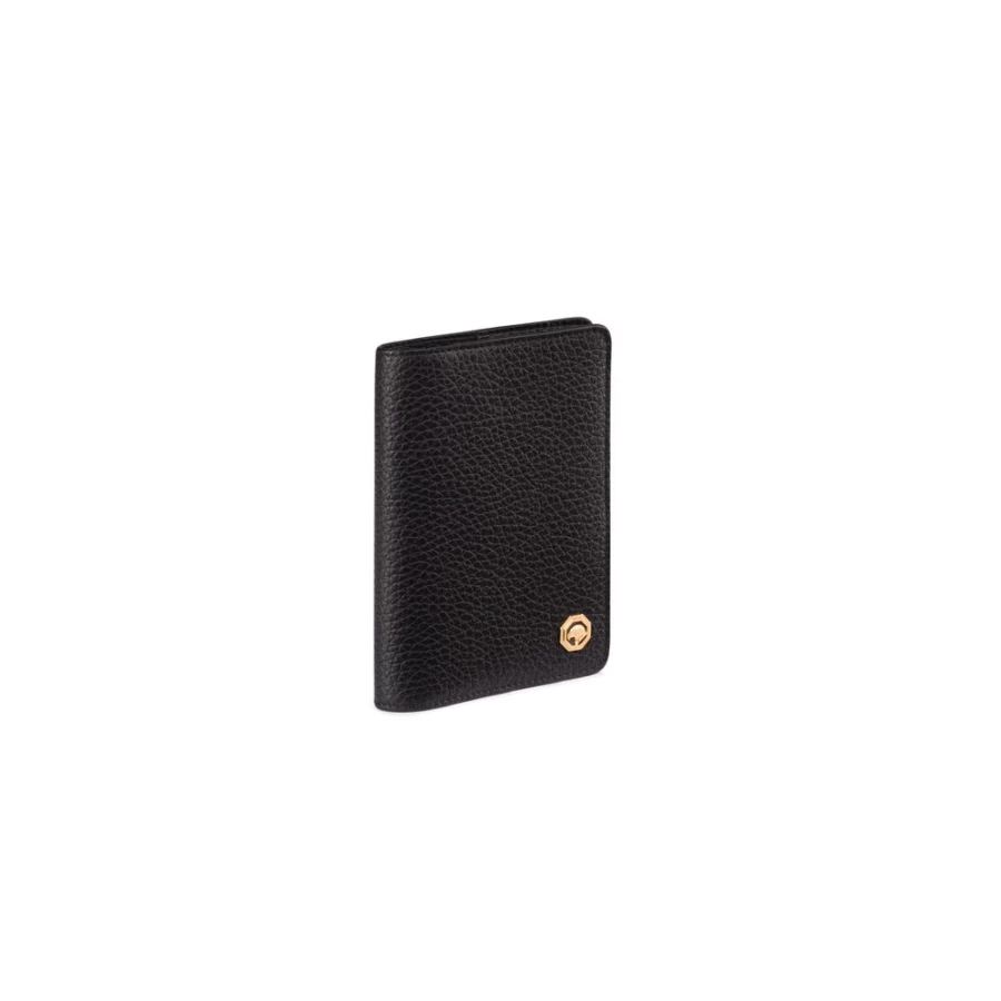 "Stefano Ricci Luxury Calfskin Leather Passport Holder - Premium Travel Accessory"