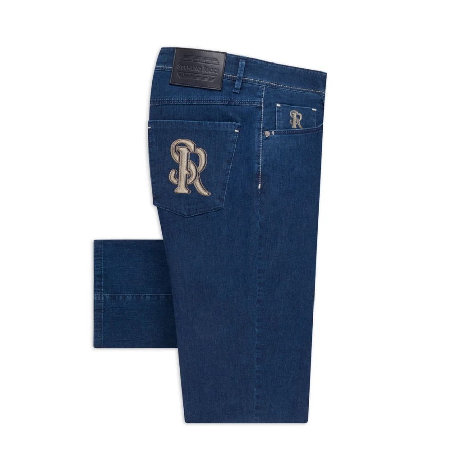 "Stefano Ricci Men's Premium Luxury Jeans for Style & Comfort"