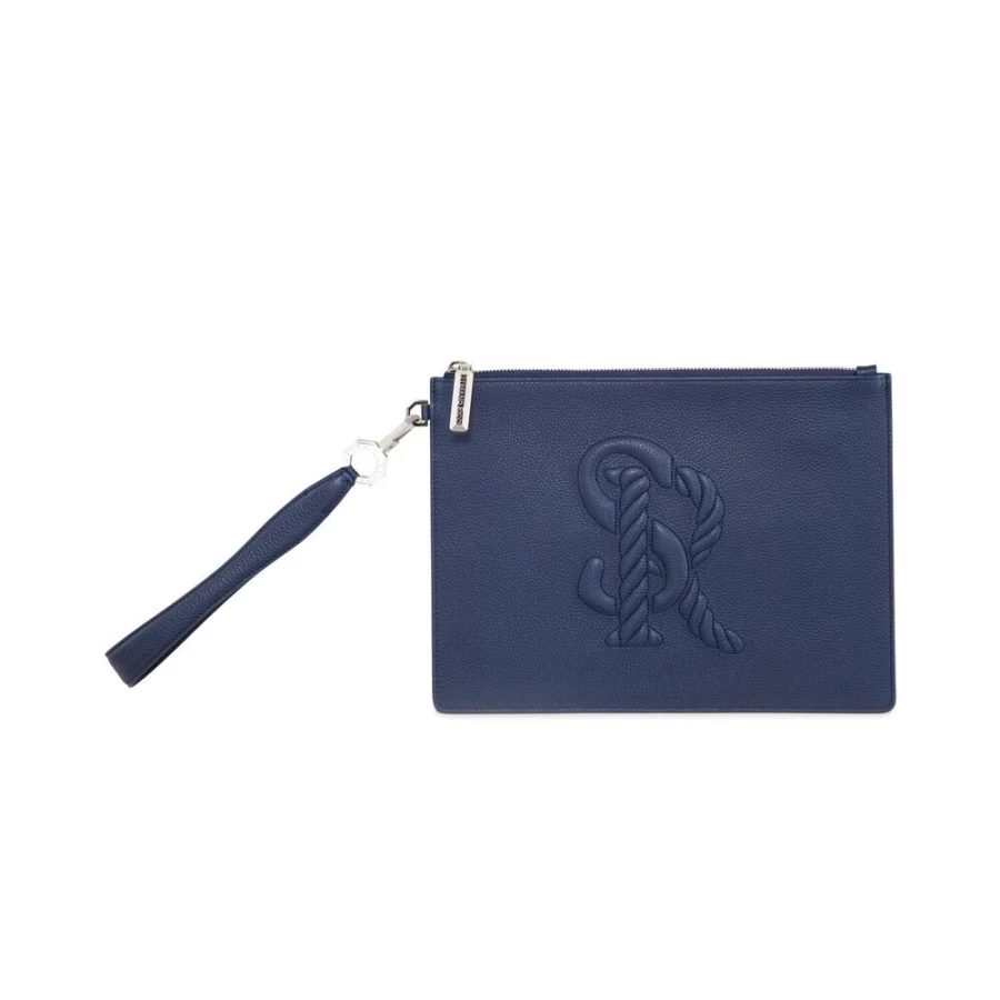 "Stefano Ricci Handmade Calfskin Leather Document Holder - Premium Business Portfolio Bag"