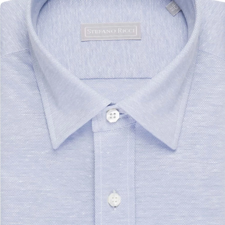 Stefano Ricci Men's Handmade Aquila Shirt in Te2301_002 Color
