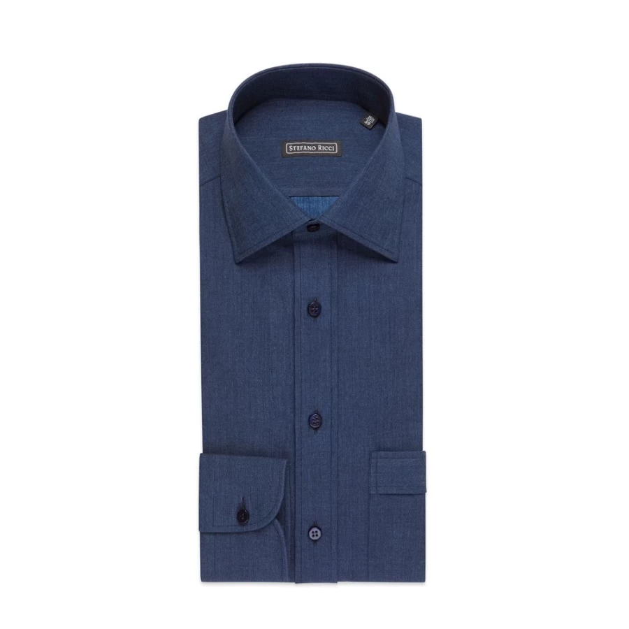 Stefano Ricci Men's Handmade Alba Shirt – Luxury Italian Crafted Dress Shirt