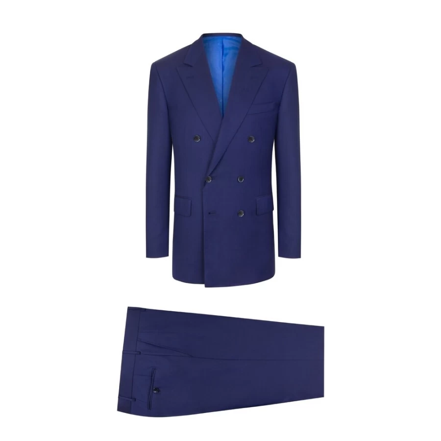 "Stefano Ricci Men's Double Breasted Suit - Luxury Formal Wear for Gentlemen"